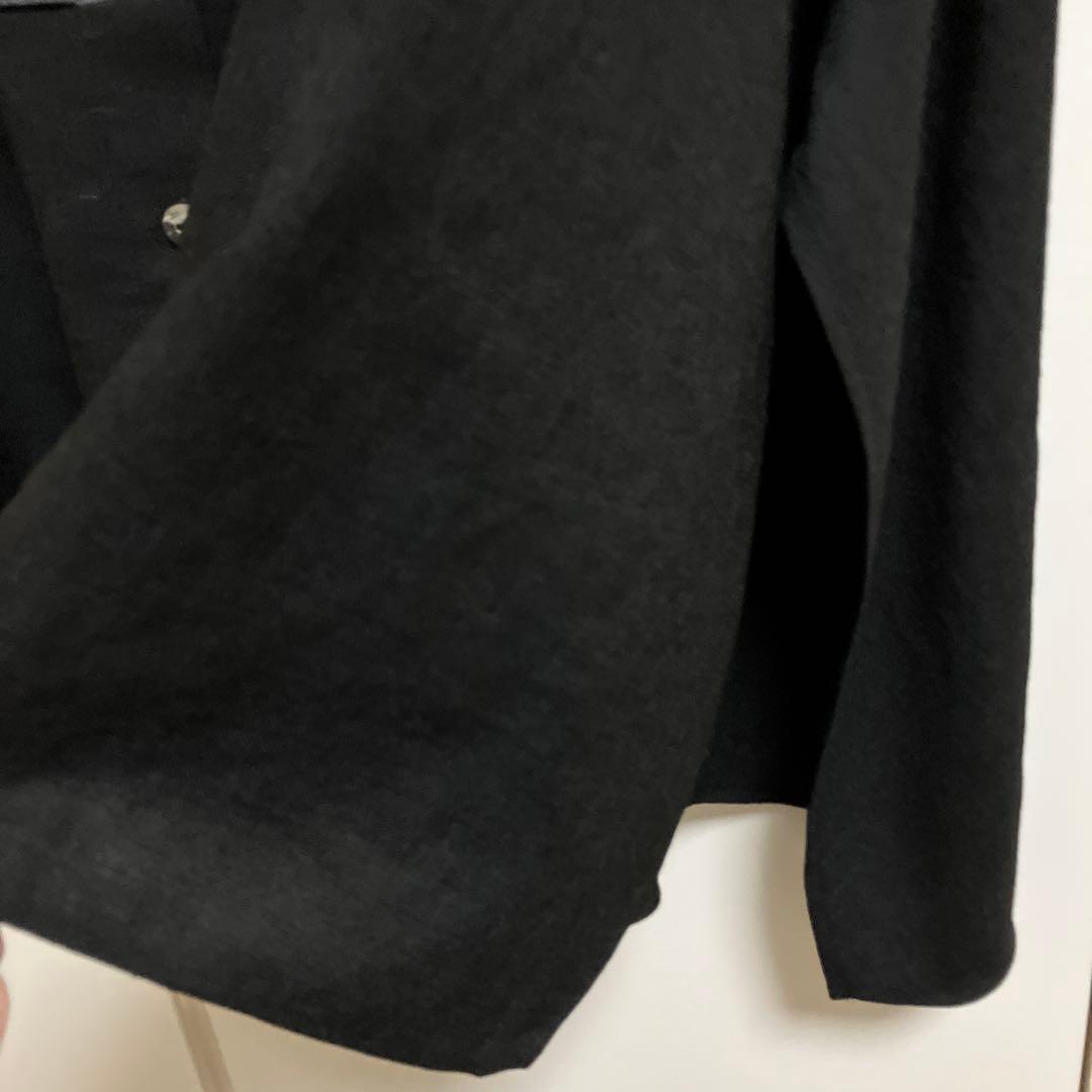 エンフォルド ENFOLD VEST DOCKING SHIRT リネンライク