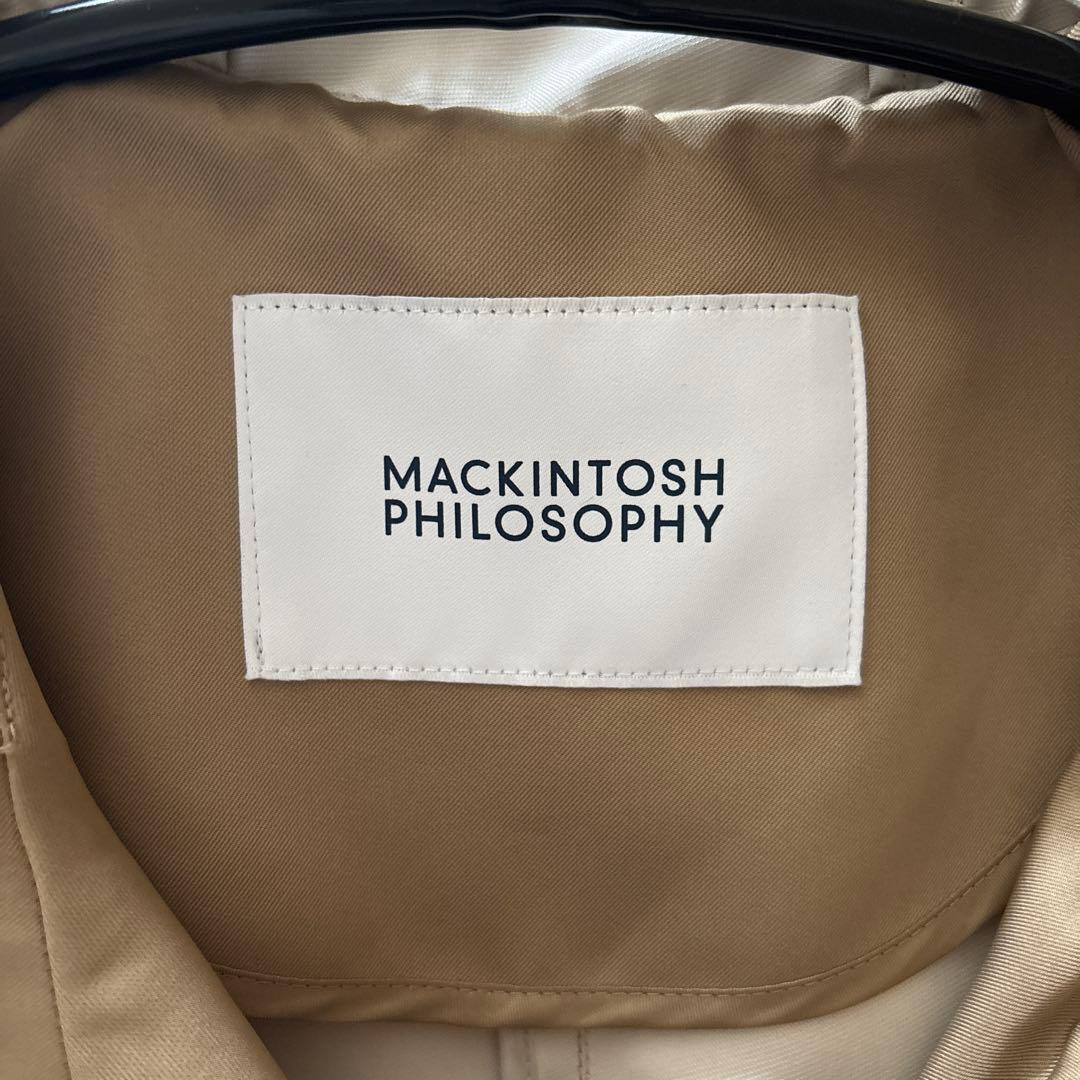 マッキントッシュフィロソフィー撥水 スプリングコート