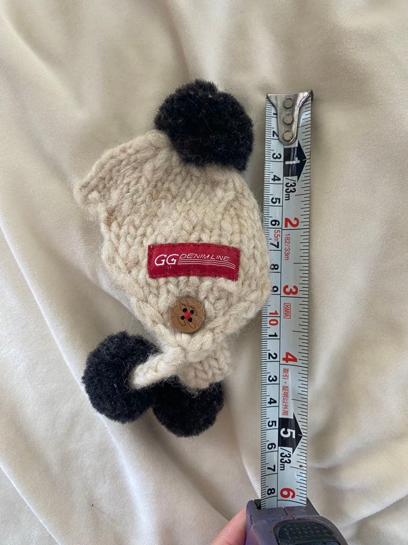 GG denim LINE 犬用ニット帽 ateliergg アトリエgg