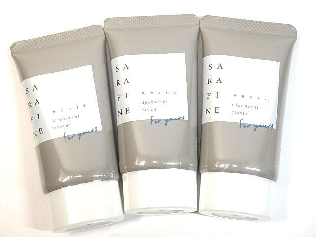 フロムココロ サラフィネ 薬用デオドラントクリーム 25g 3個セット