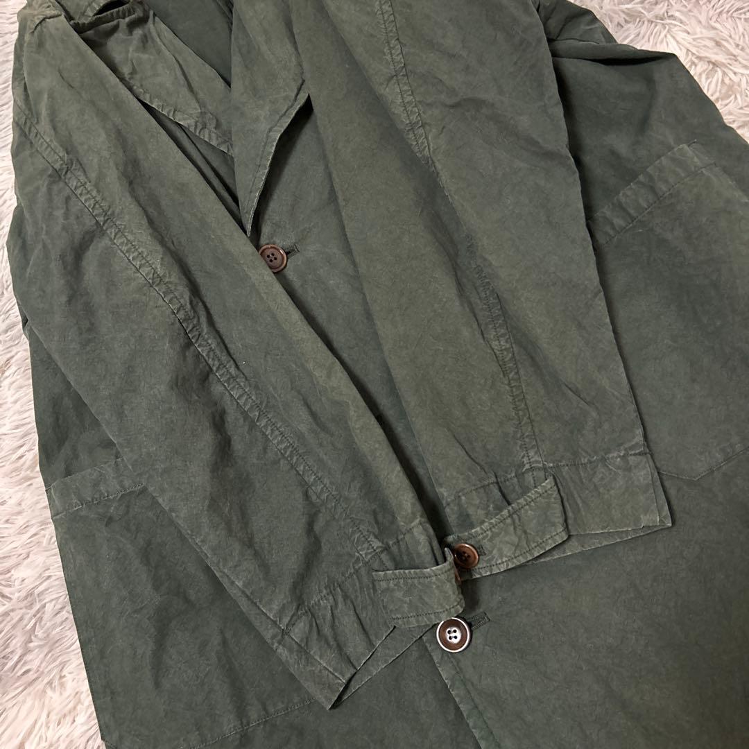 【美品】nest Robe スーピマコットンフレンチアーミーコート