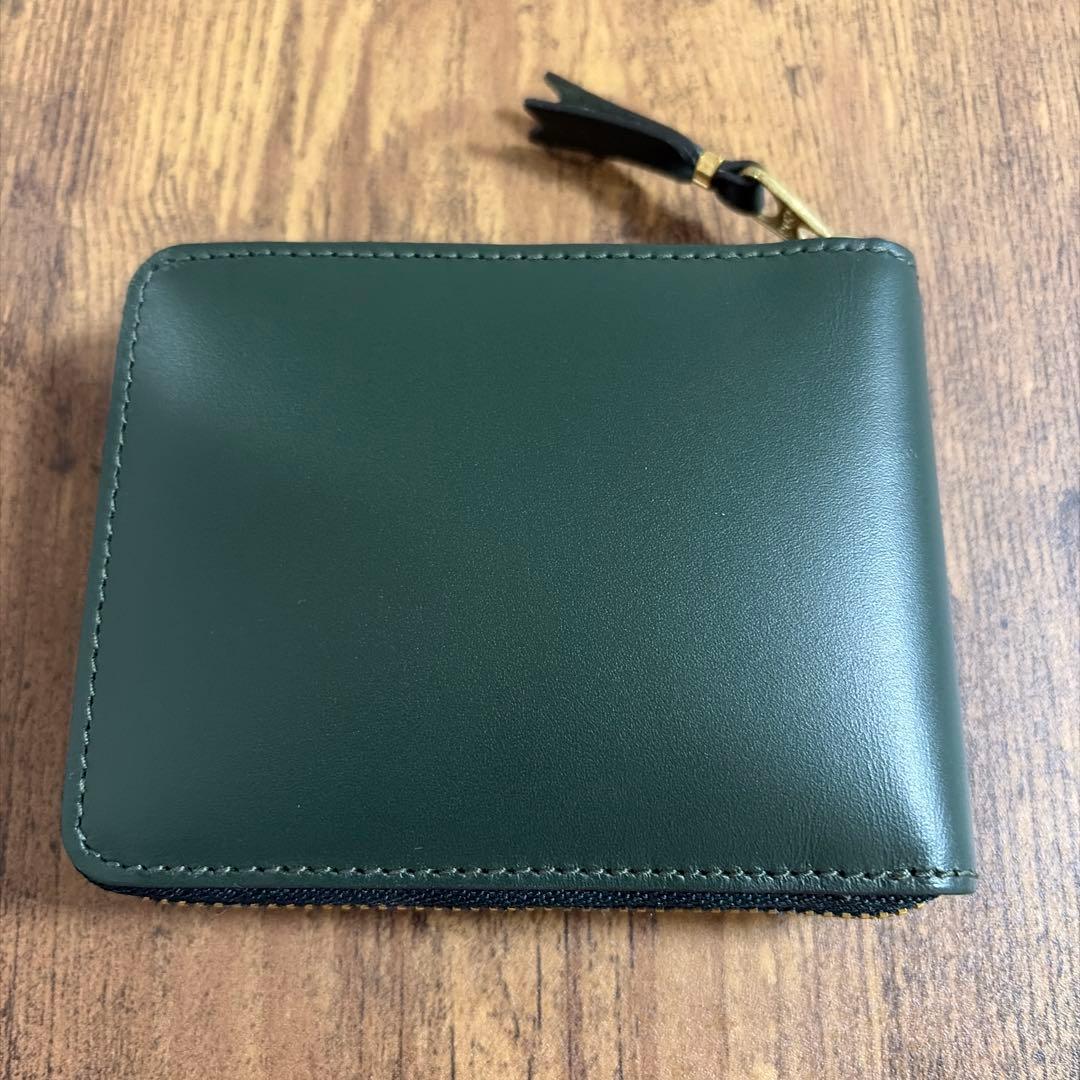 COMME DES GARÇONS ラウンドジップ　コンパクト　レザーウォレット