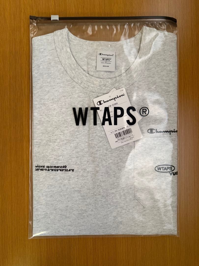 新品 M WTAPS ACADEMY SS COTTON CHAMPION