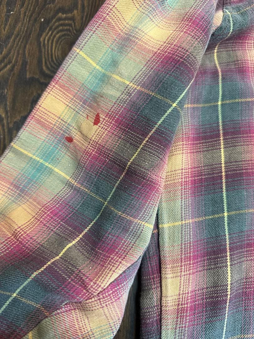 90s old stussy オンブレ シャツ ヴィンテージ USA製