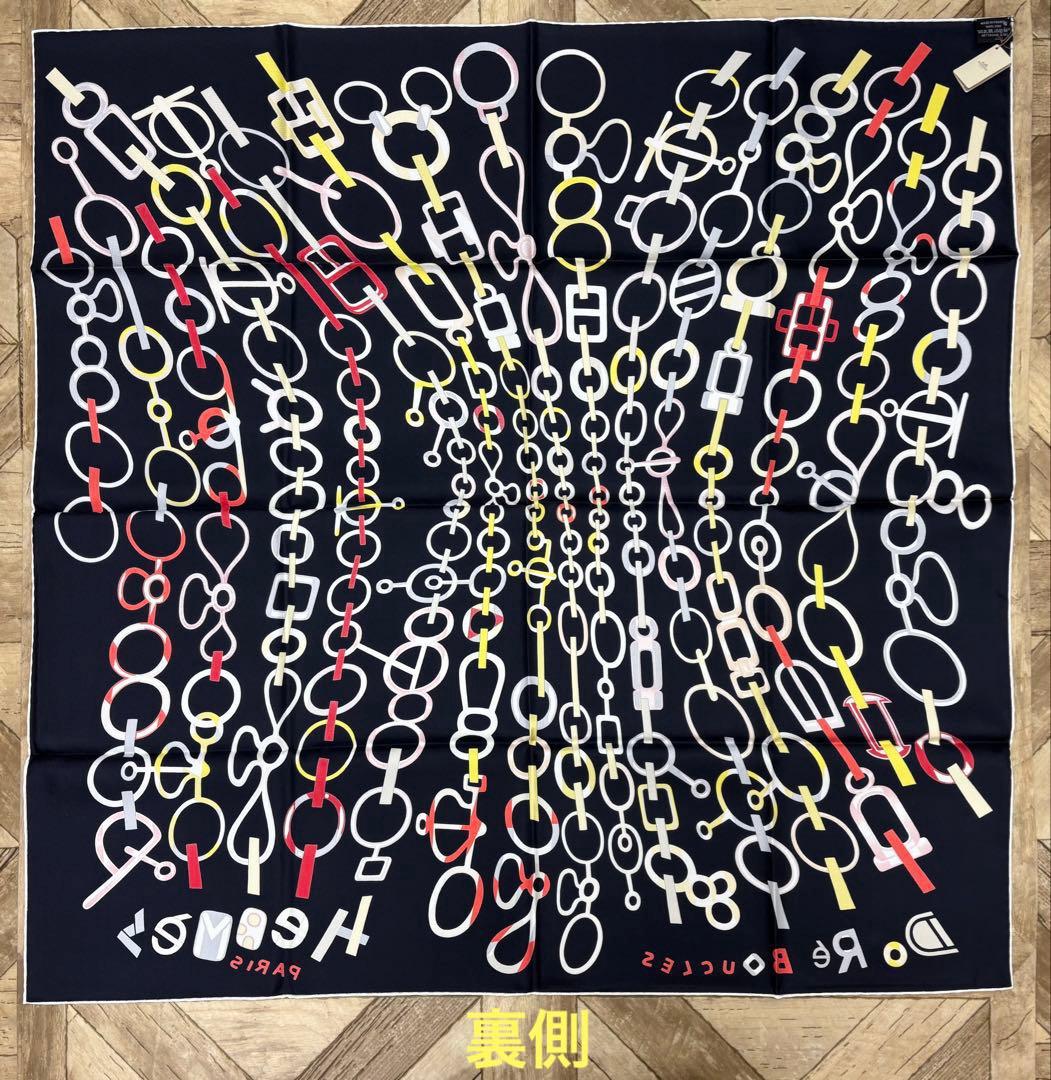 ゆみ様ご購入決定のお品です(^-^)エルメス カレ90未使用→国内正規ソルド購入