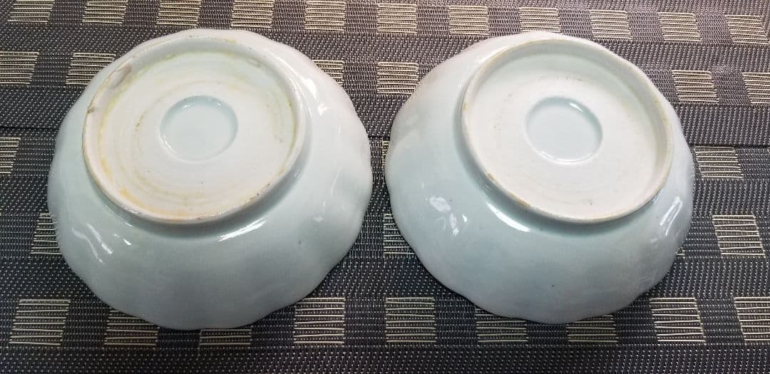 演技の良いうさぎ柄皿全9枚小皿3枚と、小鉢6。ウサギ絵