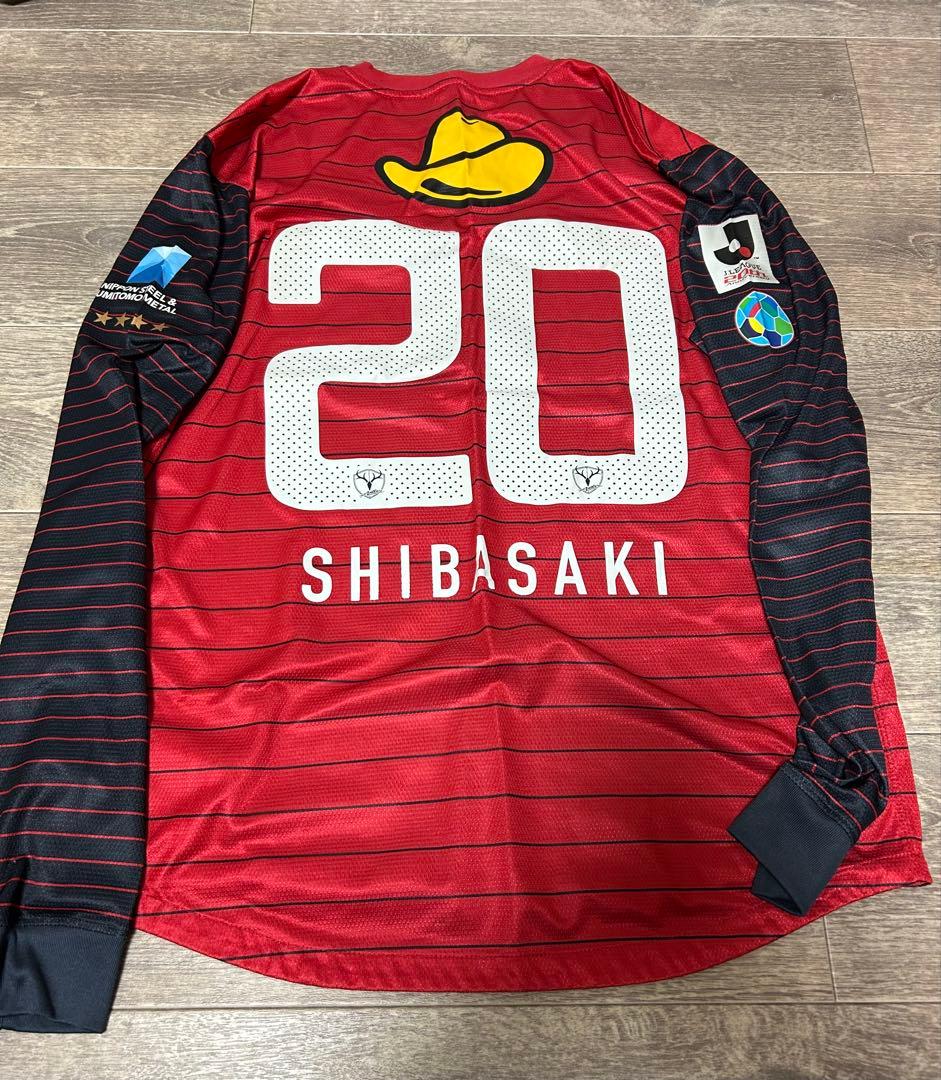 鹿島アントラーズ　柴崎岳　2013 ユニフォーム　長袖　XL