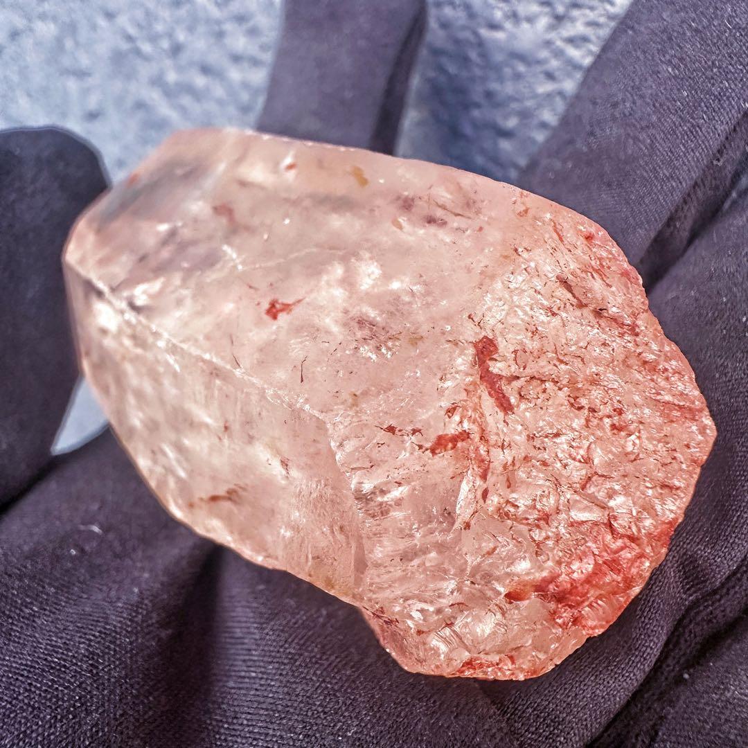 爆レア❗️超綺麗♡可愛い♡レインボー☆ピンクレムリアンシード原石ポイントA1335