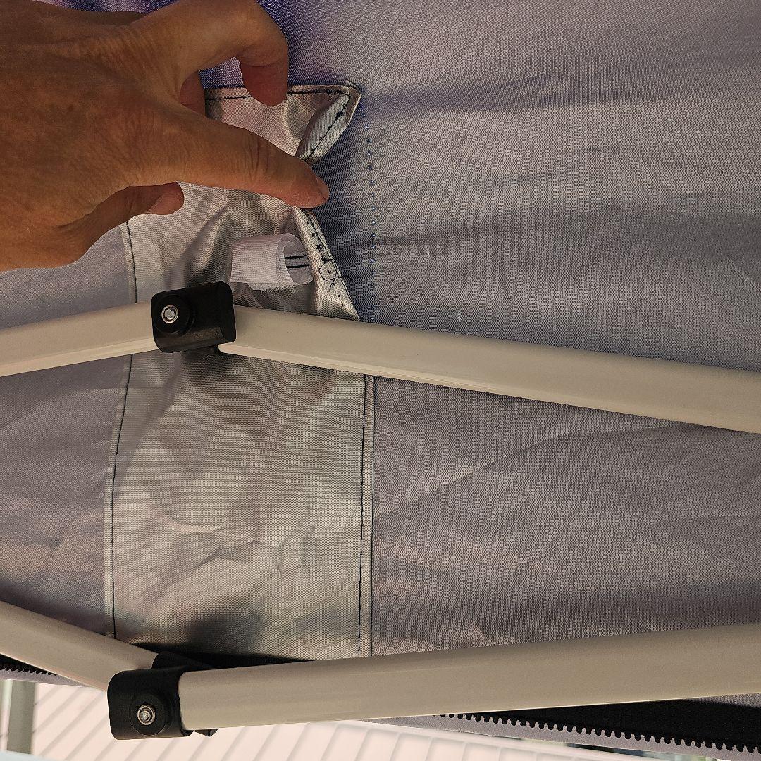 ★FIELDOOR ワンタッチタープテント 3.0x3.0m 強化版 スチール