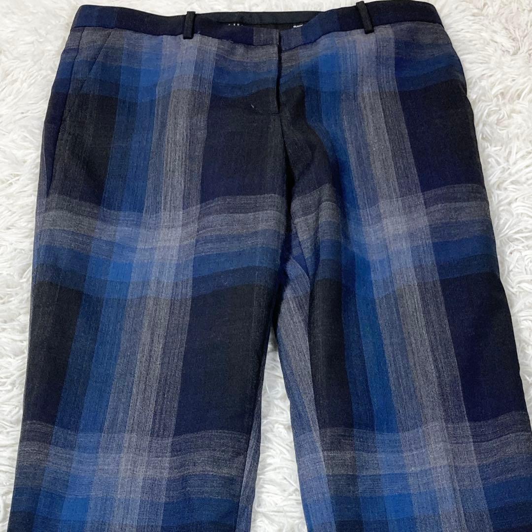 極美品　ポールスミスブラック　チェック柄　サイズ40(L)