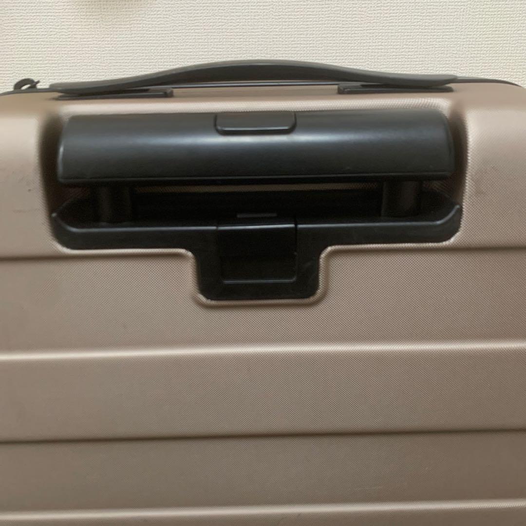 無印良品　4輪キャリーケース ベージュ　35L