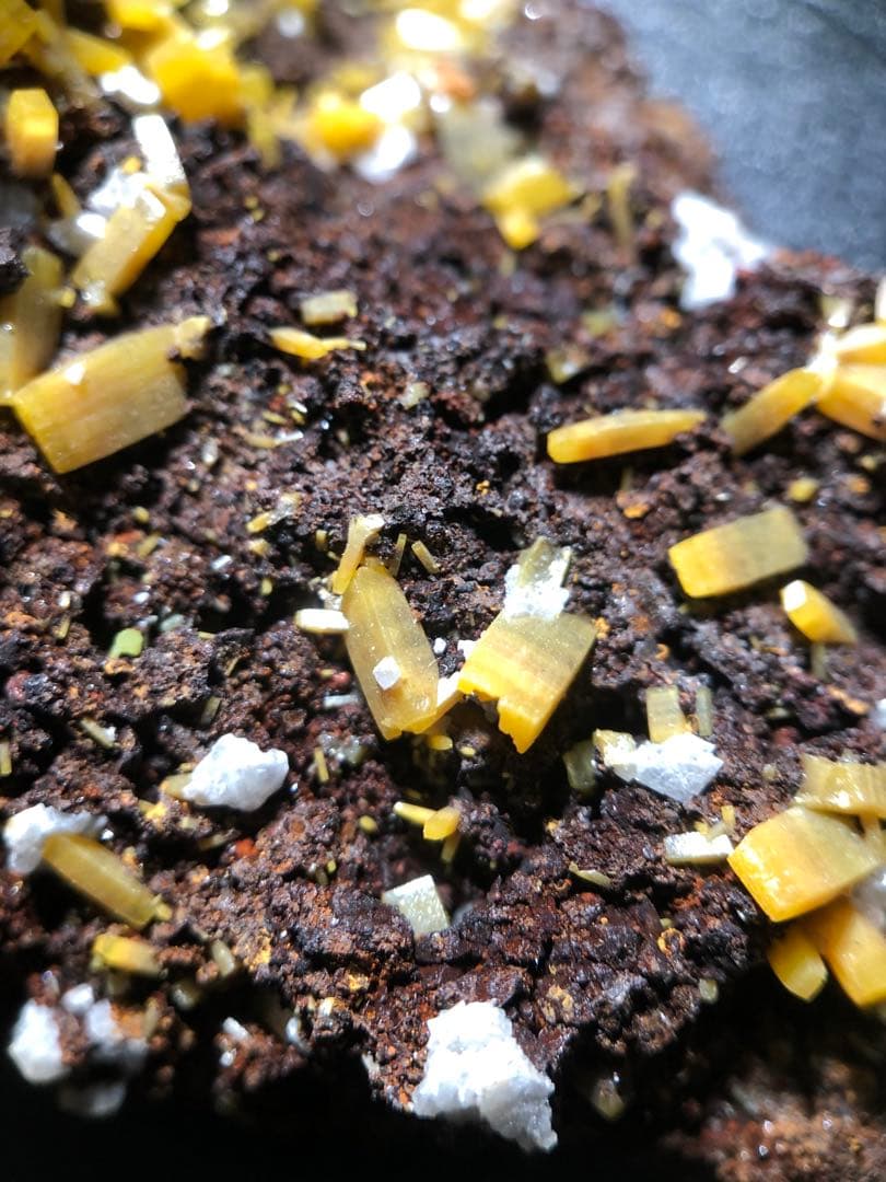 自然の美　ウルフェナイト　393ct