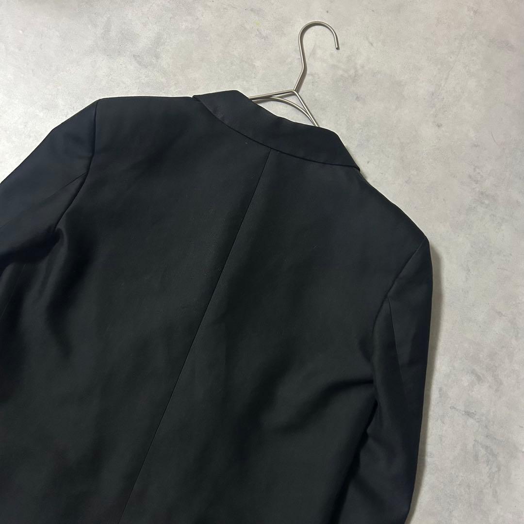 セオリーリュクス スーツ セットアップ ワイドパンツ ダブル 黒 カジュアル