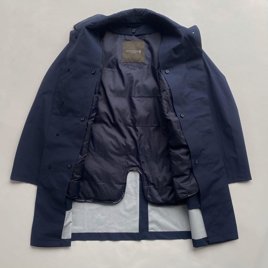 【ライナー付】マッキントッシュ ダンケルド ML 紺 L程度