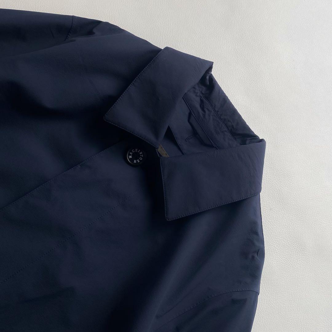 【ライナー付】マッキントッシュ ダンケルド ML 紺 L程度