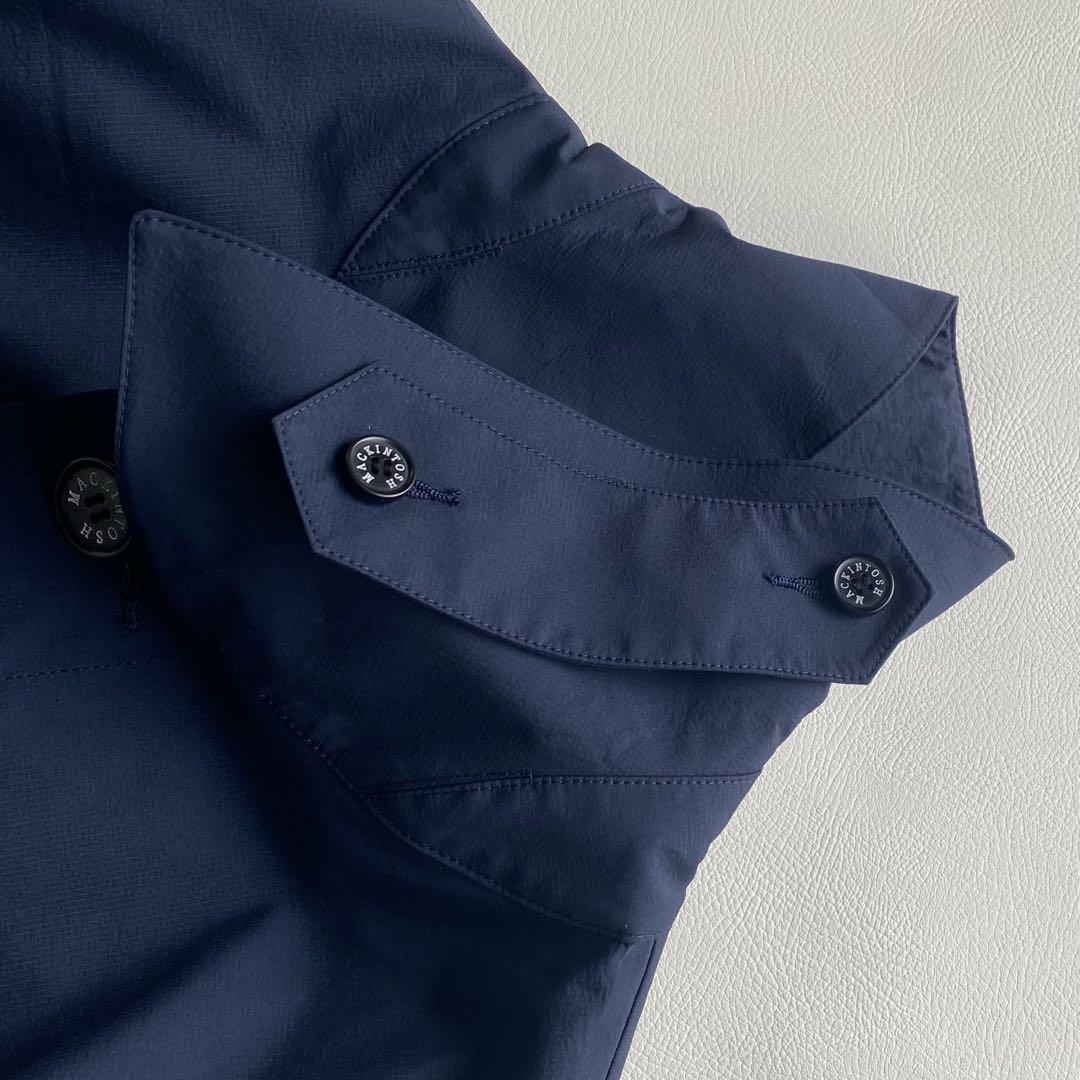 【ライナー付】マッキントッシュ ダンケルド ML 紺 L程度