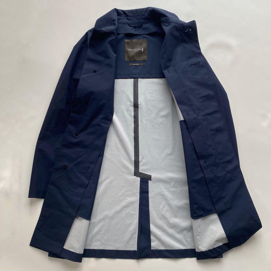 【ライナー付】マッキントッシュ ダンケルド ML 紺 L程度