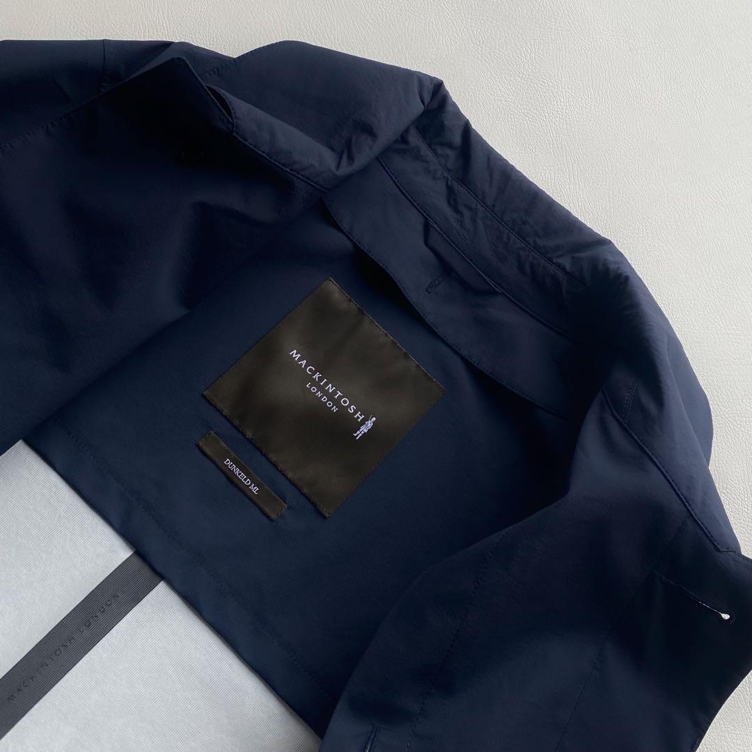 【ライナー付】マッキントッシュ ダンケルド ML 紺 L程度