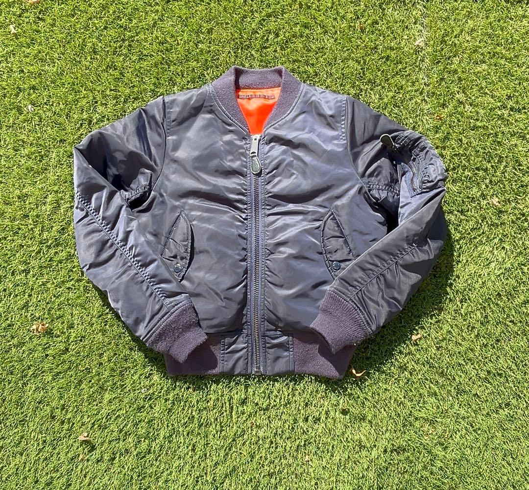 ARVIREXアビレックス MA-1ジャケット フライトジャケット ネイビー