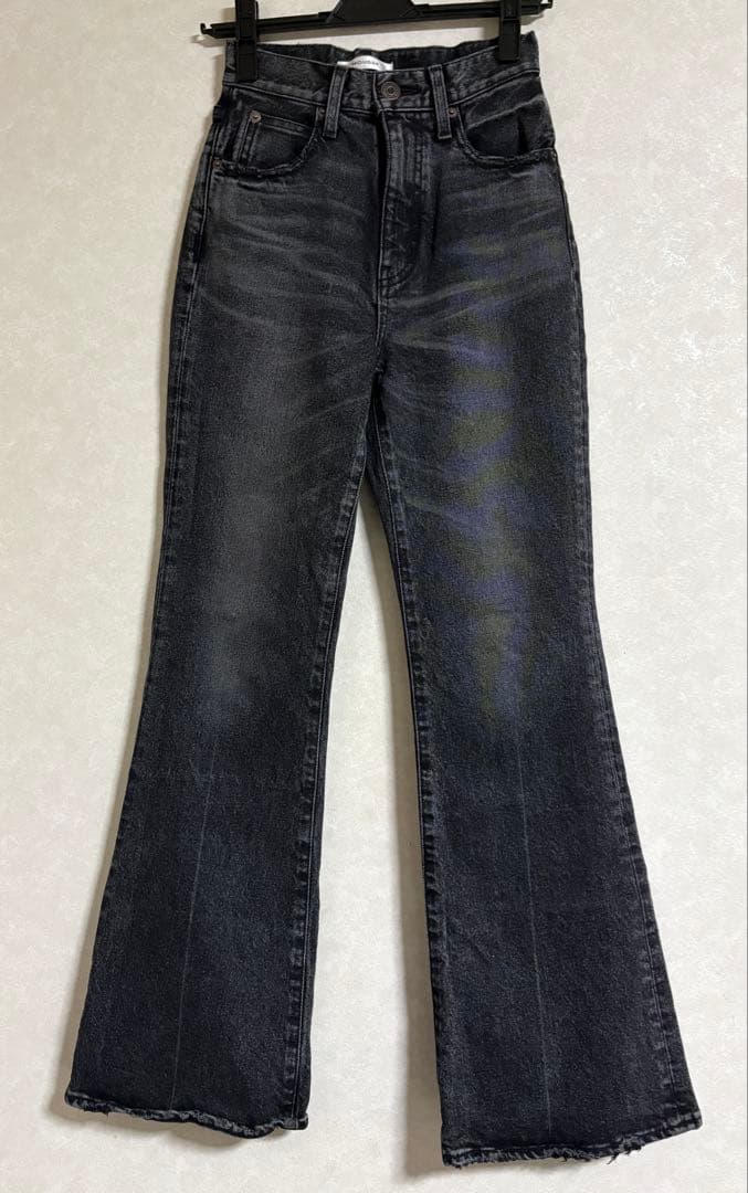 MOUSSY マウジー MVS BLACK FLARE ブラック 23