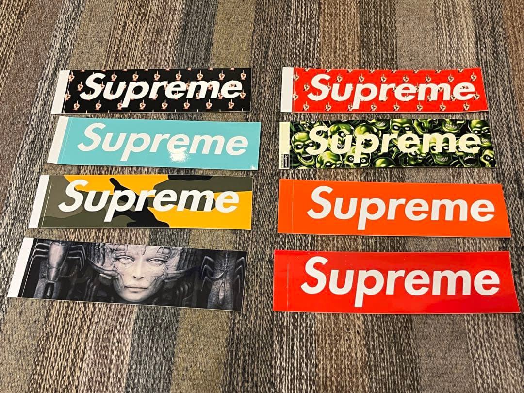 Supreme ステッカー 8枚セット　tiffany