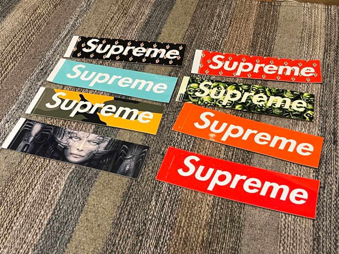 Supreme ステッカー 8枚セット　tiffany