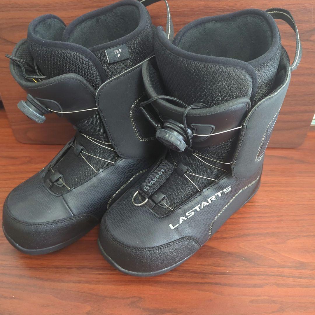 LASTARTS スノーボードブーツ ブラック　26.5-27.0cm