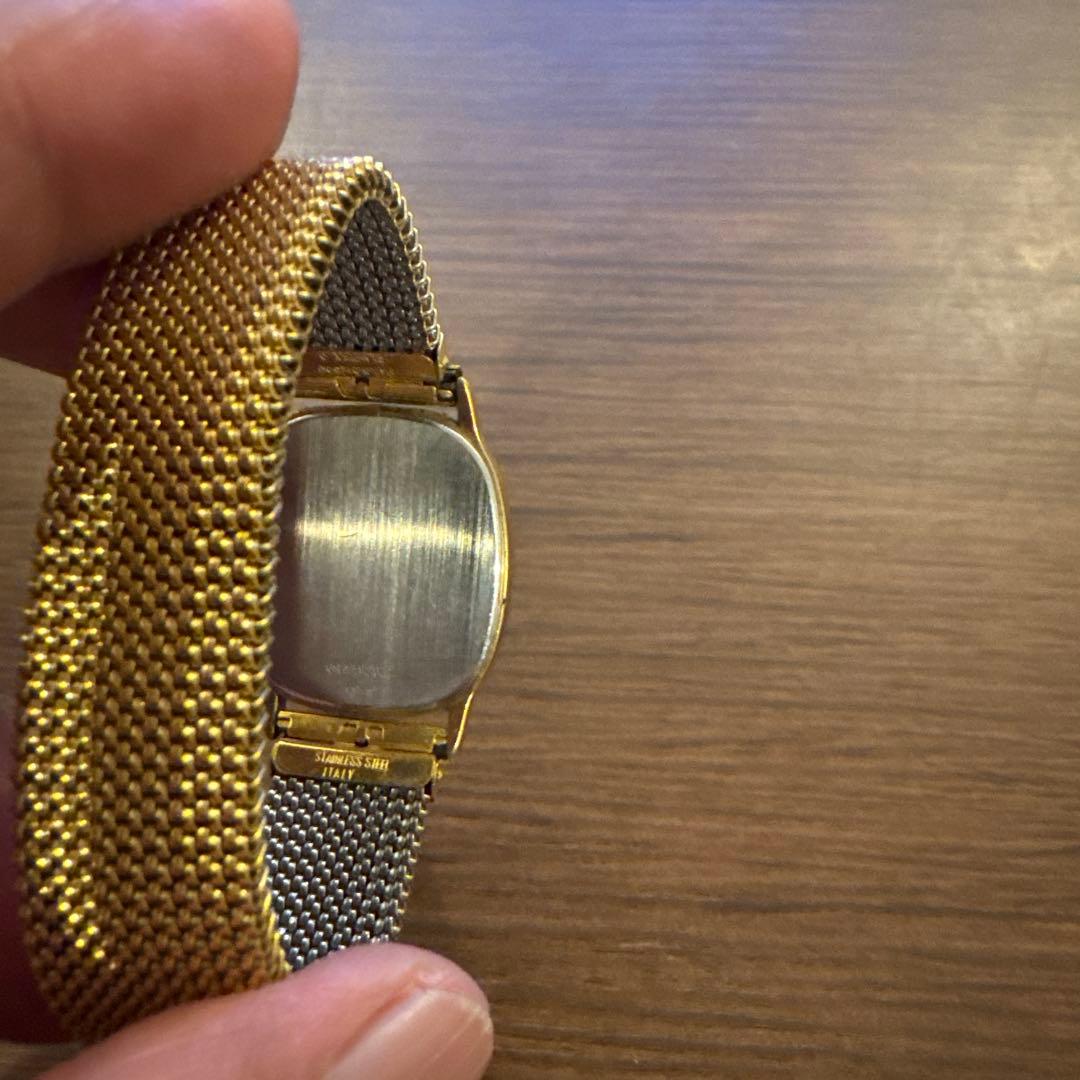 Ruby オメガ 腕時計 自動巻き デビル ゴールド 純正ベルト