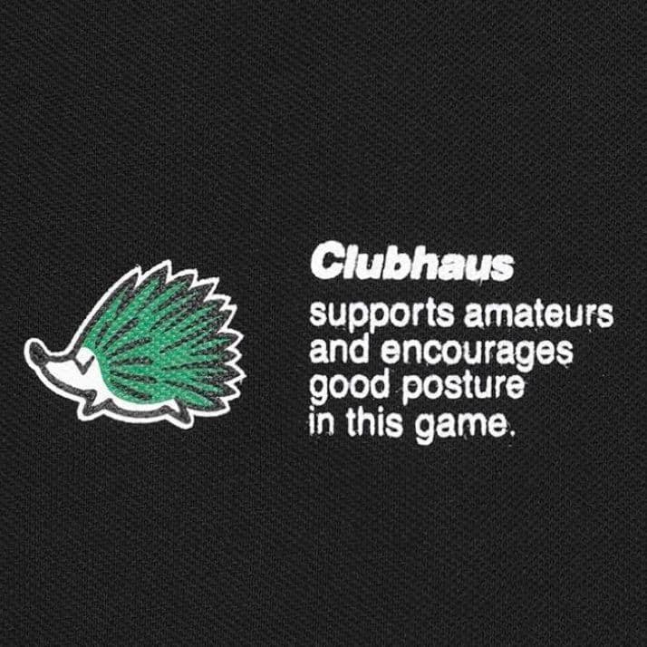 Clubhaus × Callaway コラボポロシャツブラック