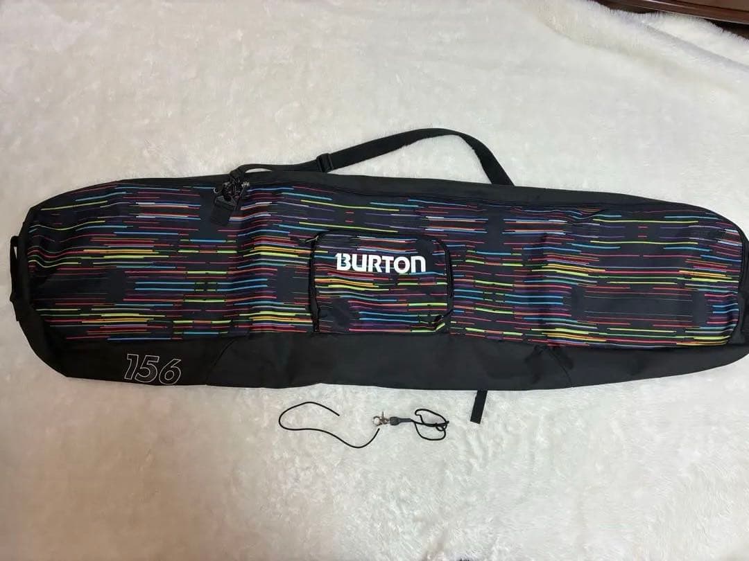 【未使用に近い】バートン　ボードケース　カラフルストライプ　156