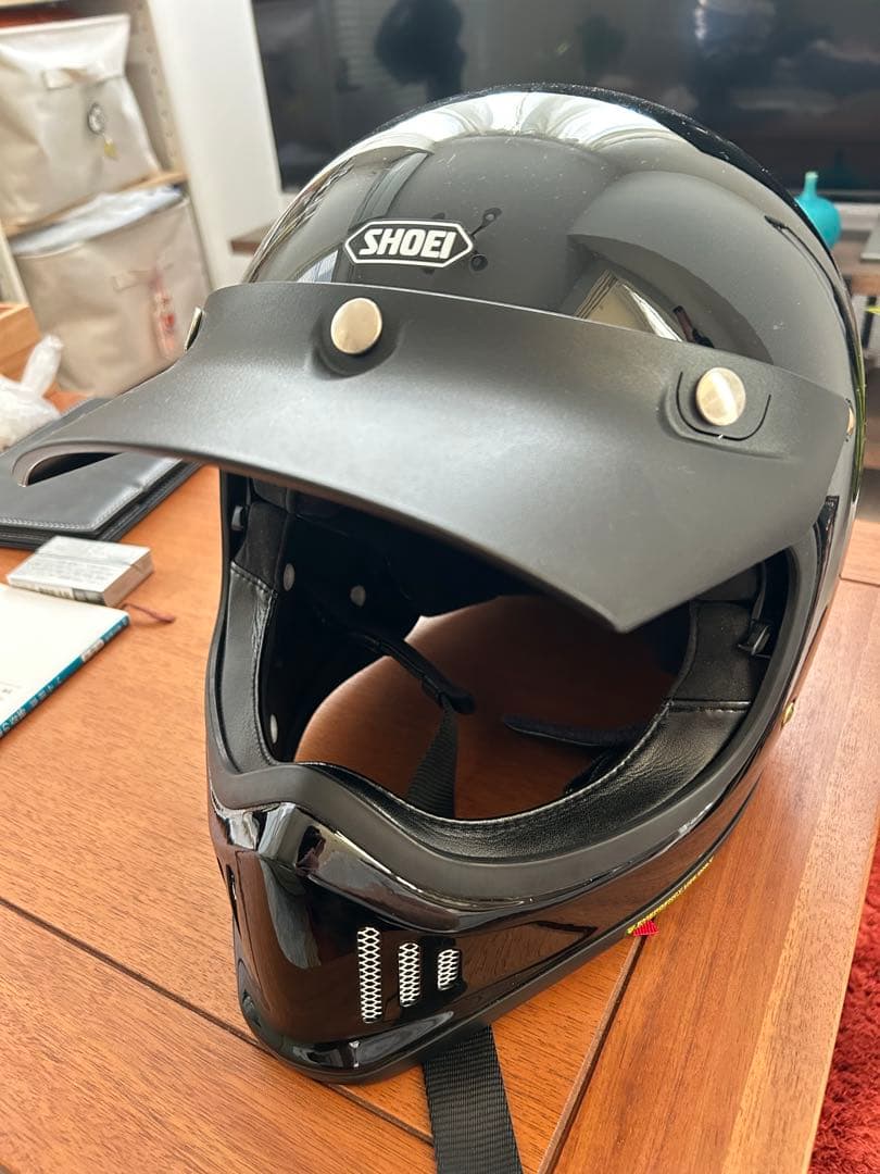 SHOEI ex_zeroブラック フルフェイスヘルメット バイザー付き