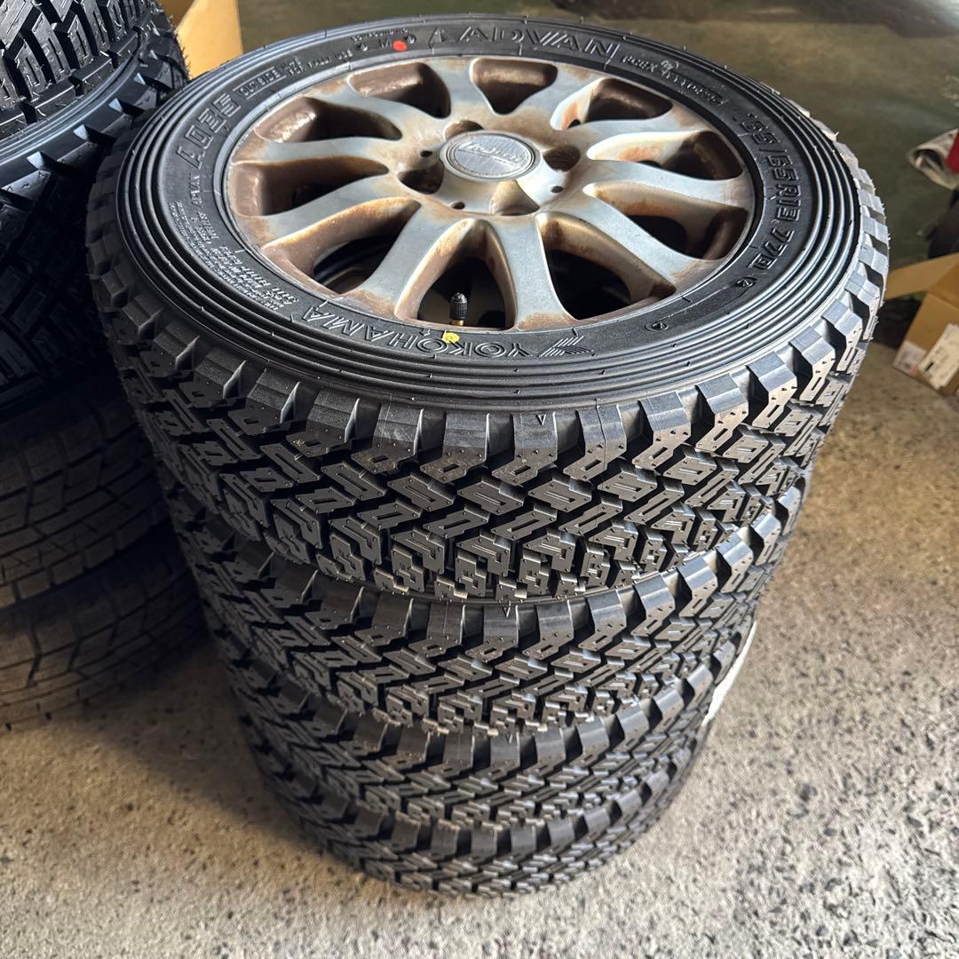 ご*る様 A035 165/65R13 ラリータイヤ新品