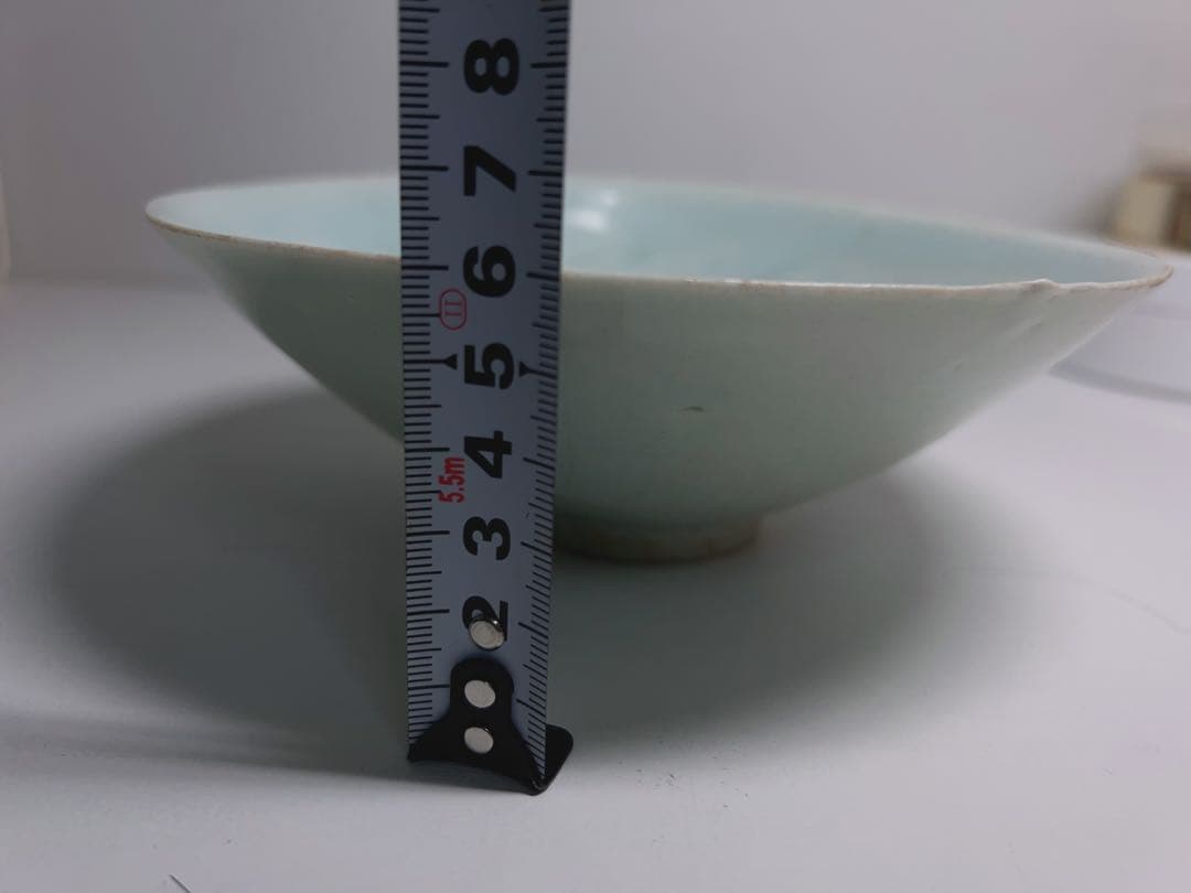 宋時代　青磁　陶磁　中国茶道具　上品　美術品　中国茶碗