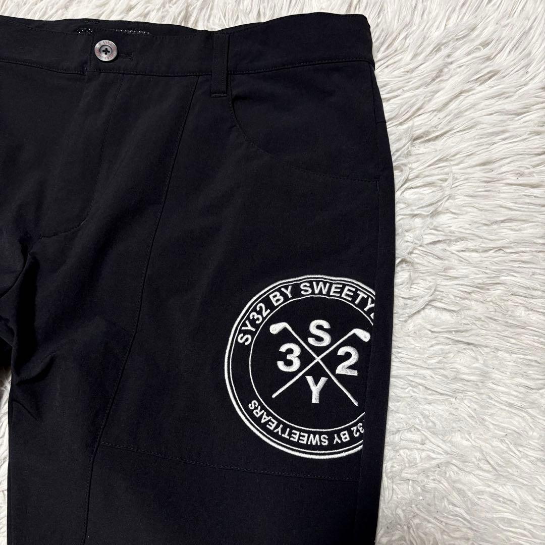 極々美品✨SY32 by SWEET YEARS ゴルフ用ストレッチパンツ　XL