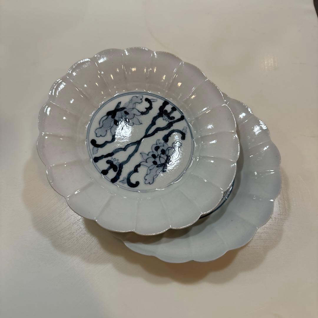 文祥窯 伊万里 中皿2枚