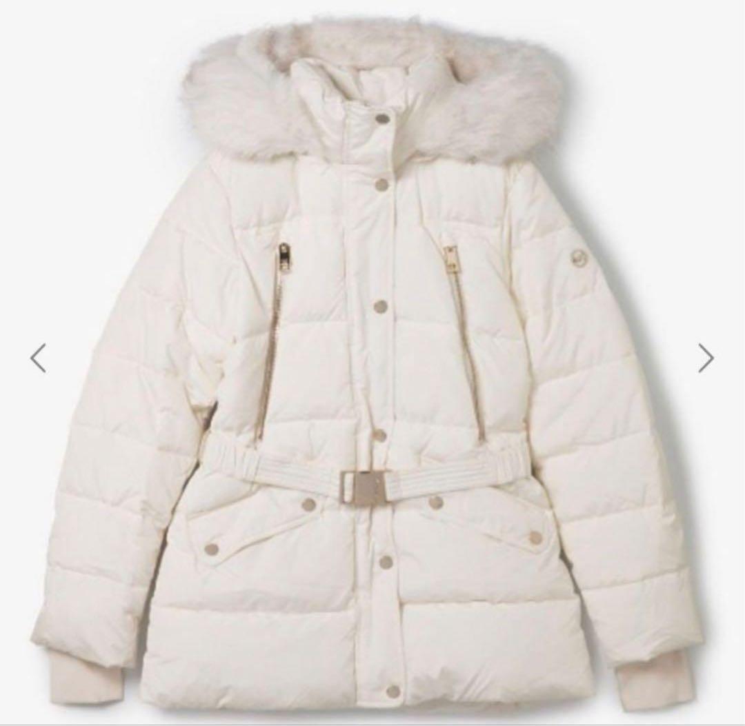 ベルテッド フォー ジップ パファージャケット　マイケルコース　MICHAEL