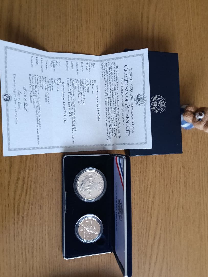 ☆掘り出し物！☆ FIFAワールドカップ記念（1994年）プルーフセット