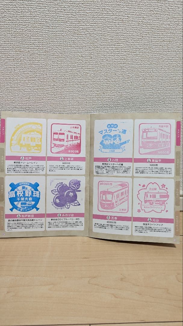 【全駅押印済】新京成　24station　スタンプラリー　景品交換済