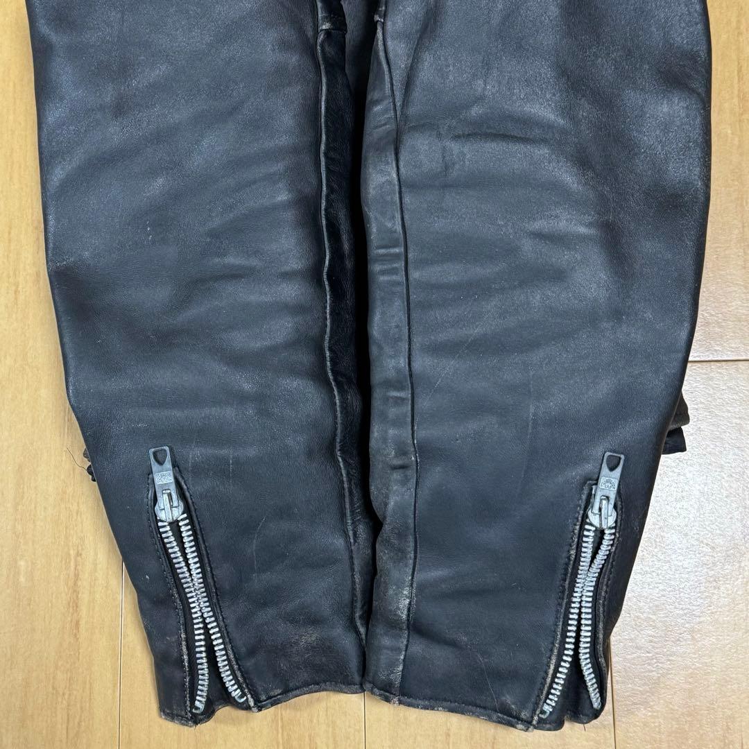 EAGLE 70s イングランド製 セミダブルライダースジャケット ロンジャン