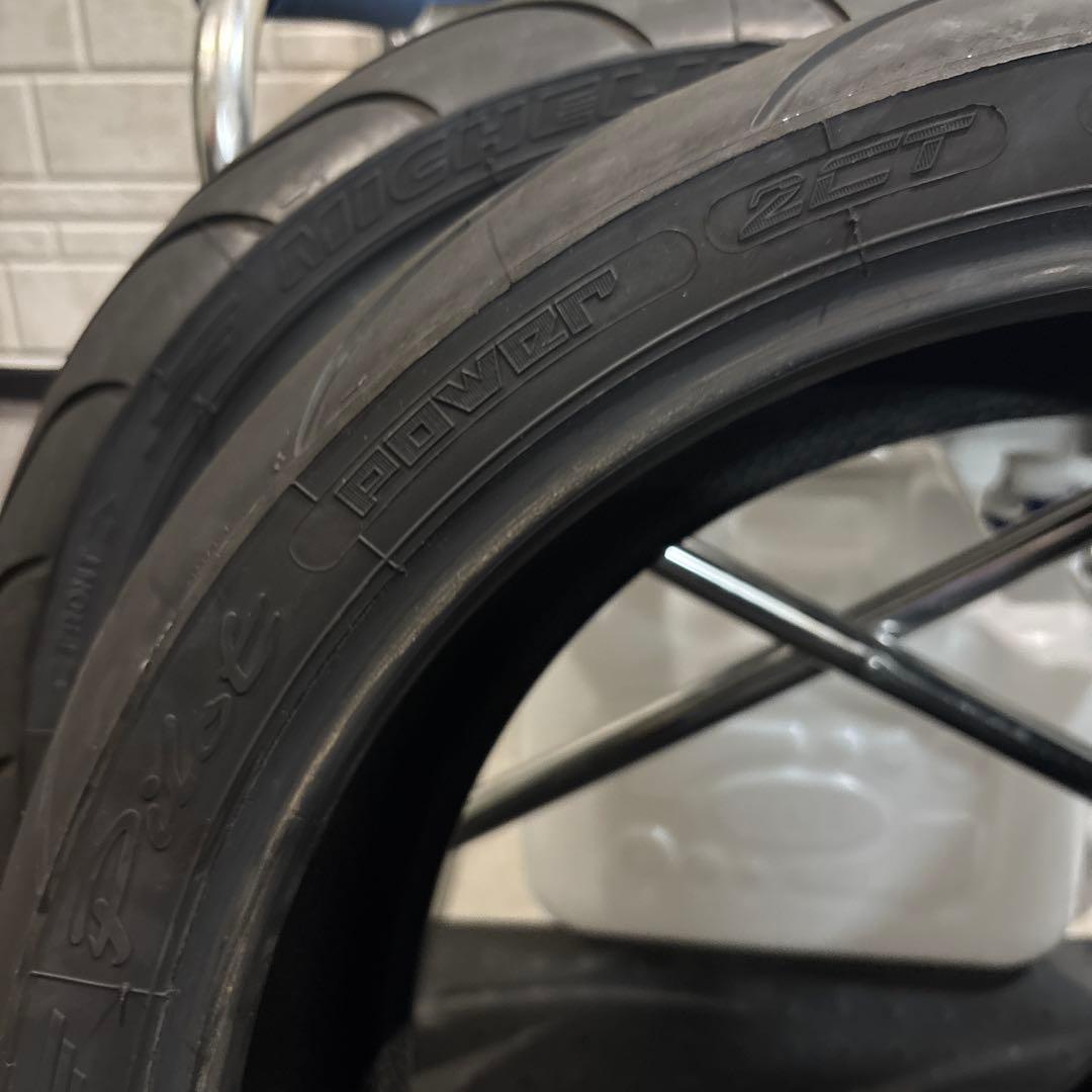 パーツ Michelin pilot Power 2CT 180/55 120/70