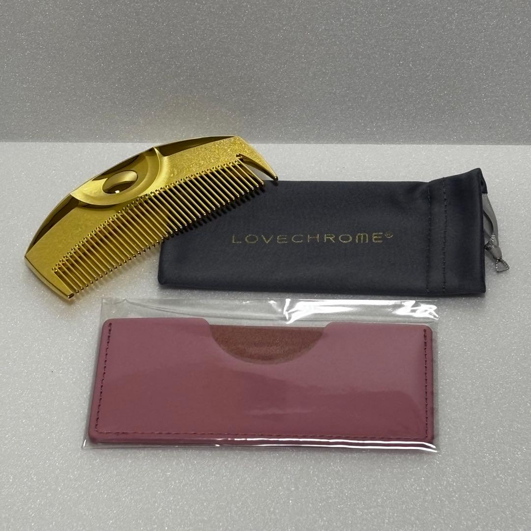 【新品】LOVECHROME K24GP ツキゴールド ケース付き(PINK)