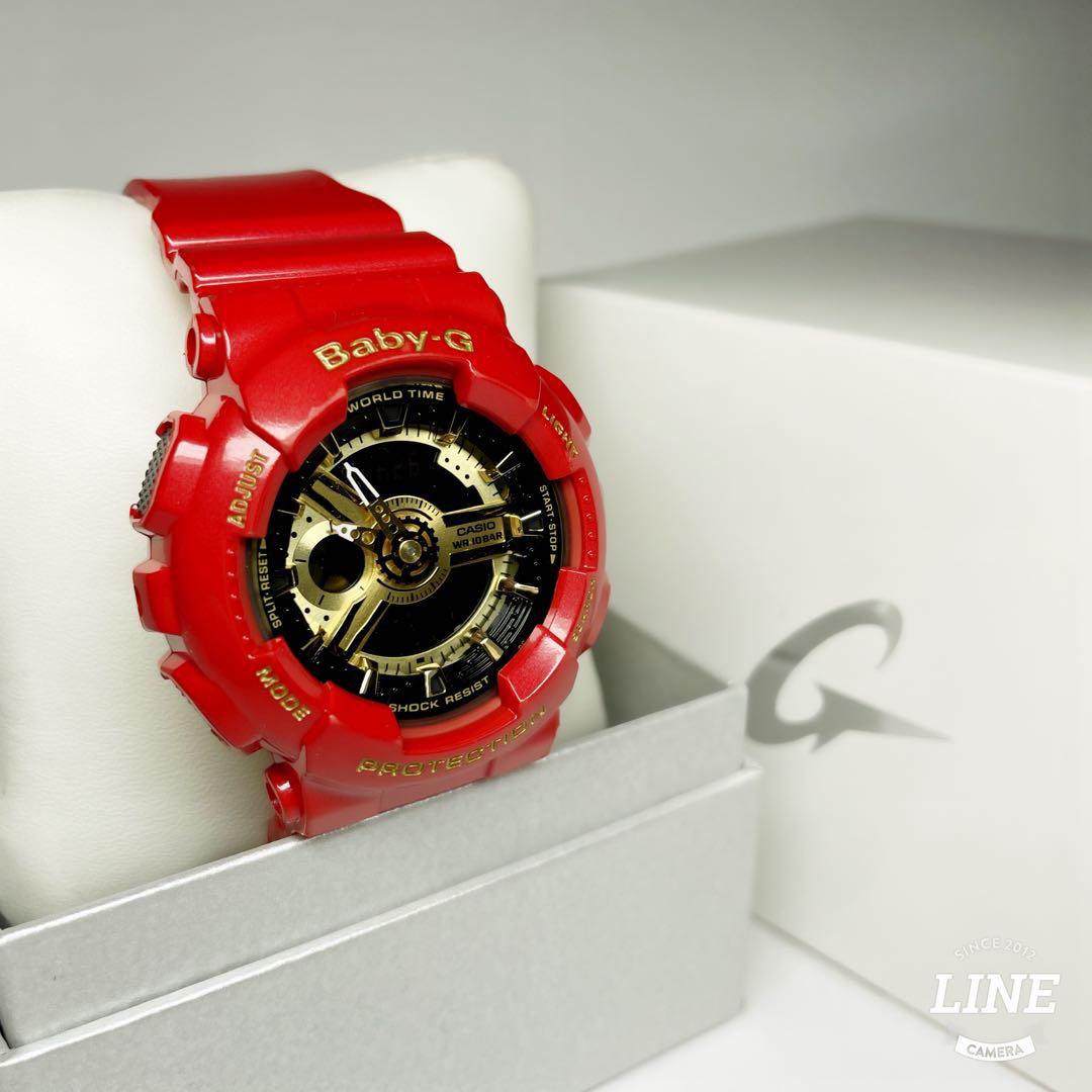 CASIO G-SHOCK BABY-G❤️【超美品】❤️レッド&ゴールドモデル❤️