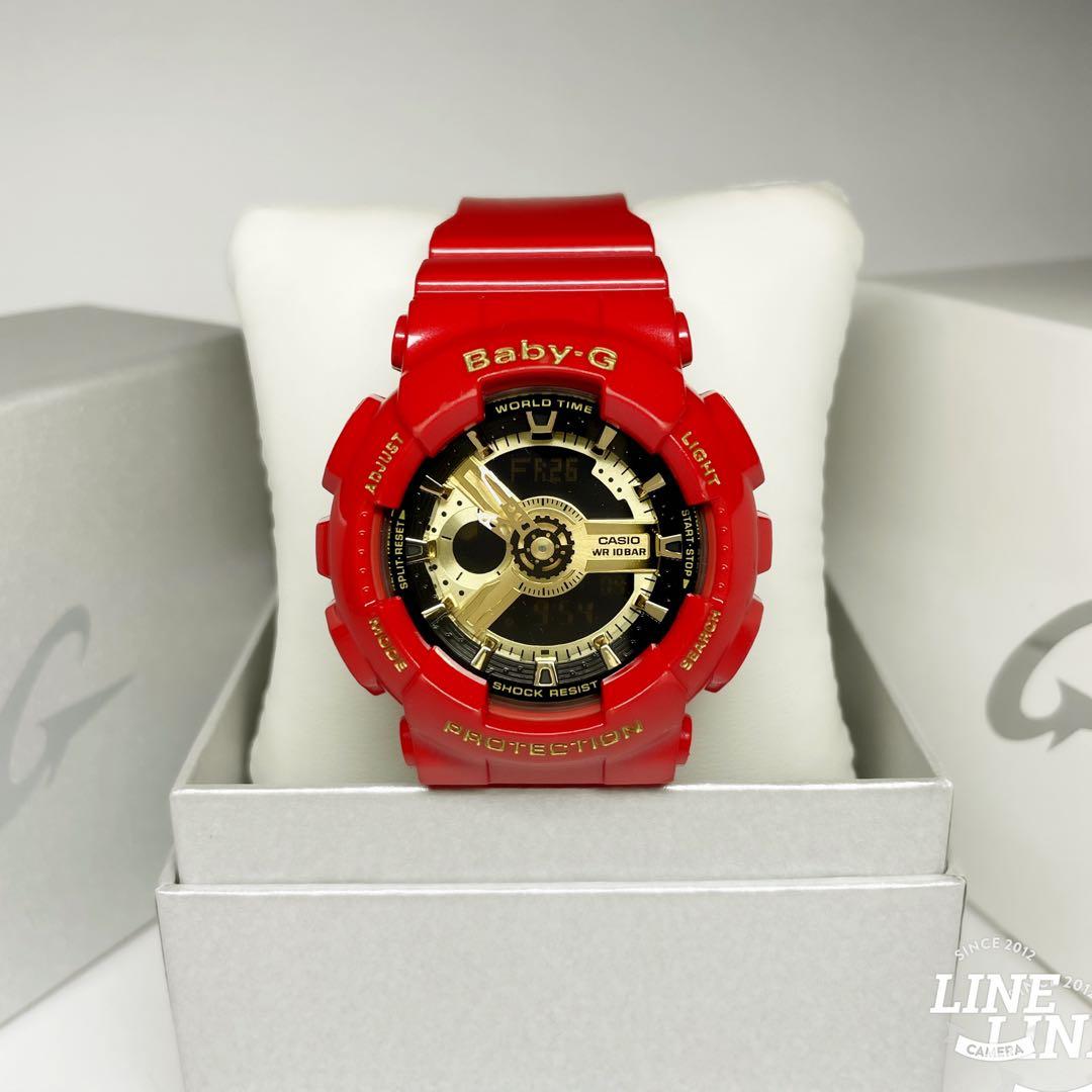 CASIO G-SHOCK BABY-G❤️【超美品】❤️レッド&ゴールドモデル❤️