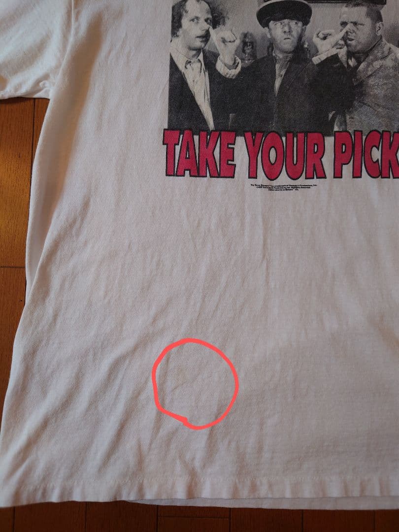 1997年 The Three Stooges 三バカ大将 ヴィンテージTシャツ