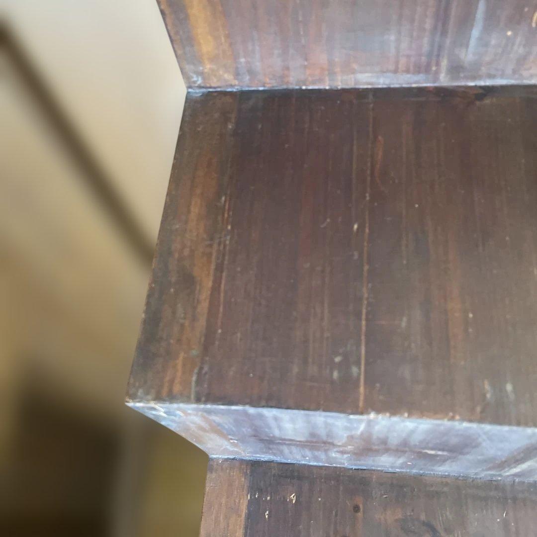 階段タンス　高さ約75.7cm 幅約72cm