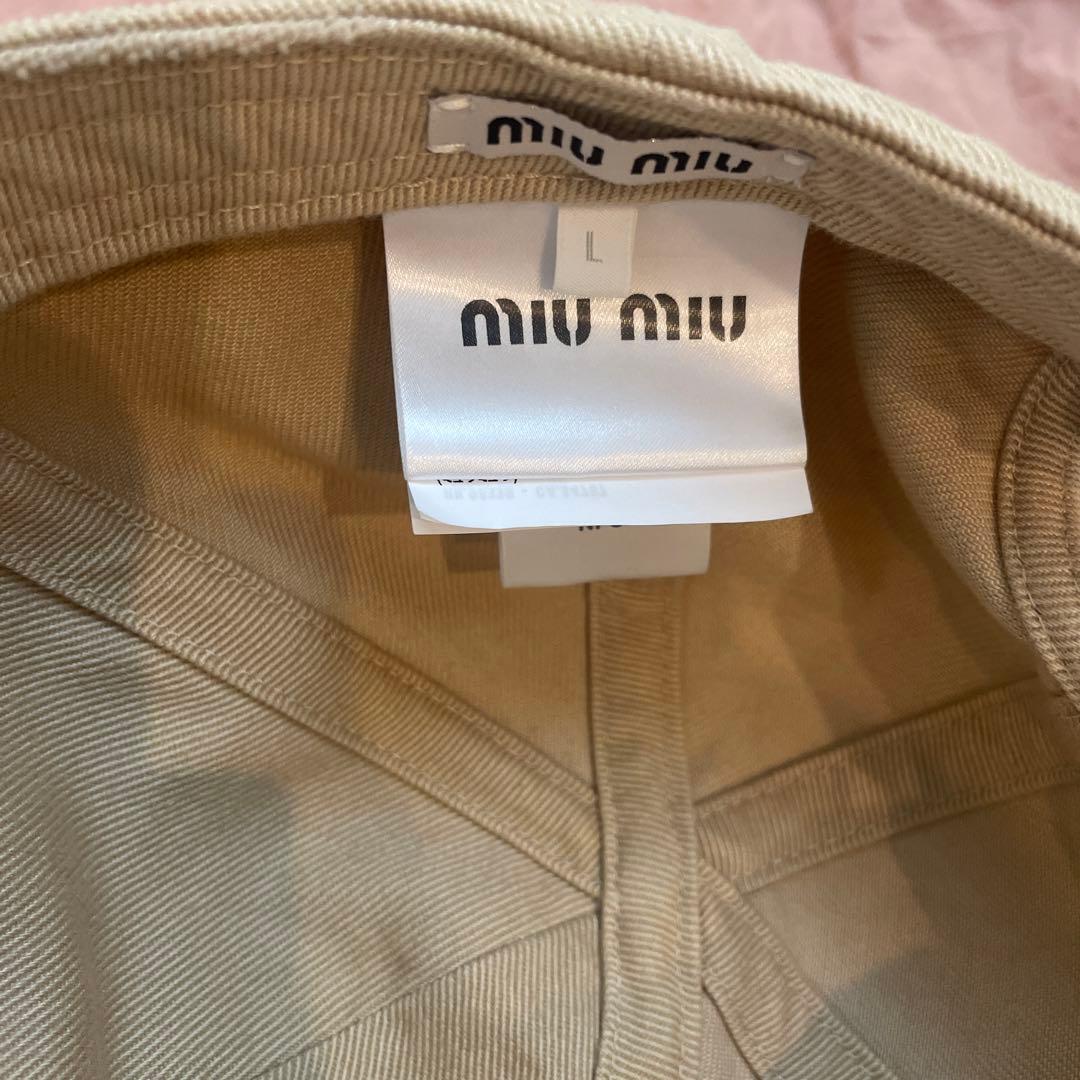 miumiu キャップ