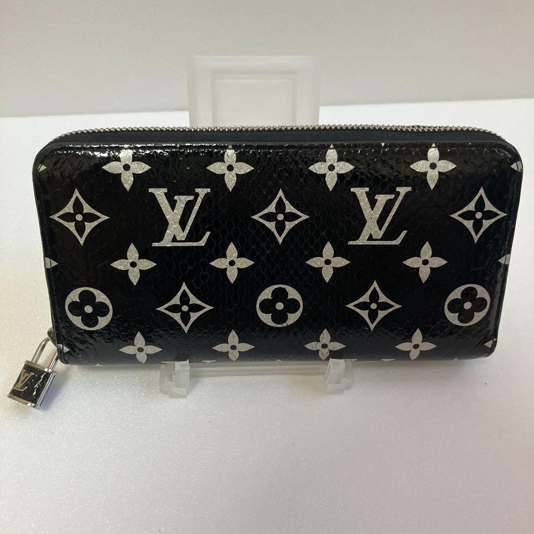 ⭐︎美品⭐︎ルイヴィトン モノグラム エキゾチック ノワール パイソン 長財布