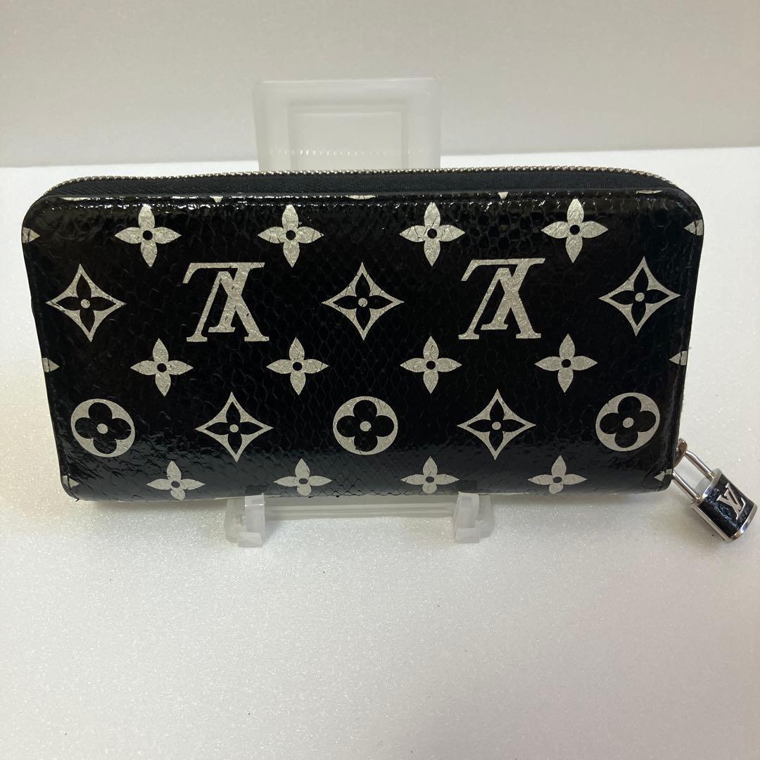 ⭐︎美品⭐︎ルイヴィトン モノグラム エキゾチック ノワール パイソン 長財布
