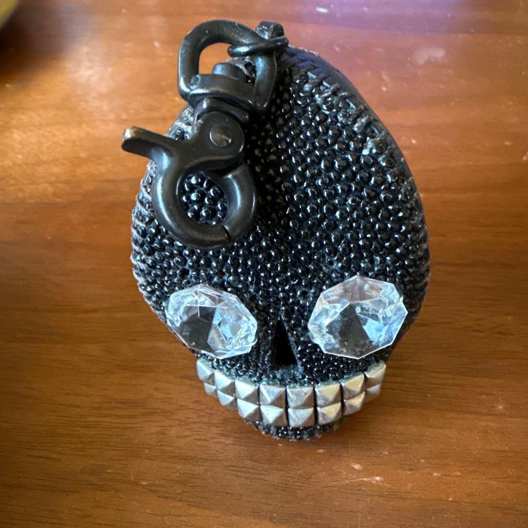 b*)様 エンドピン　ENDPIN スカルキーチェーン