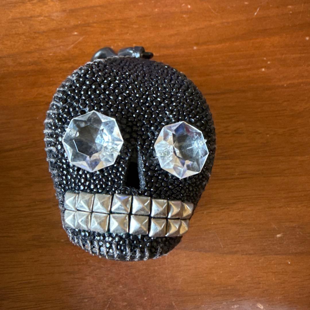 b*)様 エンドピン　ENDPIN スカルキーチェーン